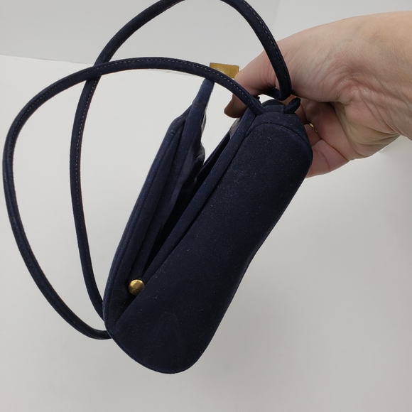 Vintage Art Deco Velvet Mini Bag - Picture 3 of 8